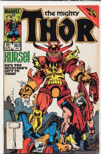 Thor #363 (1986) Thor