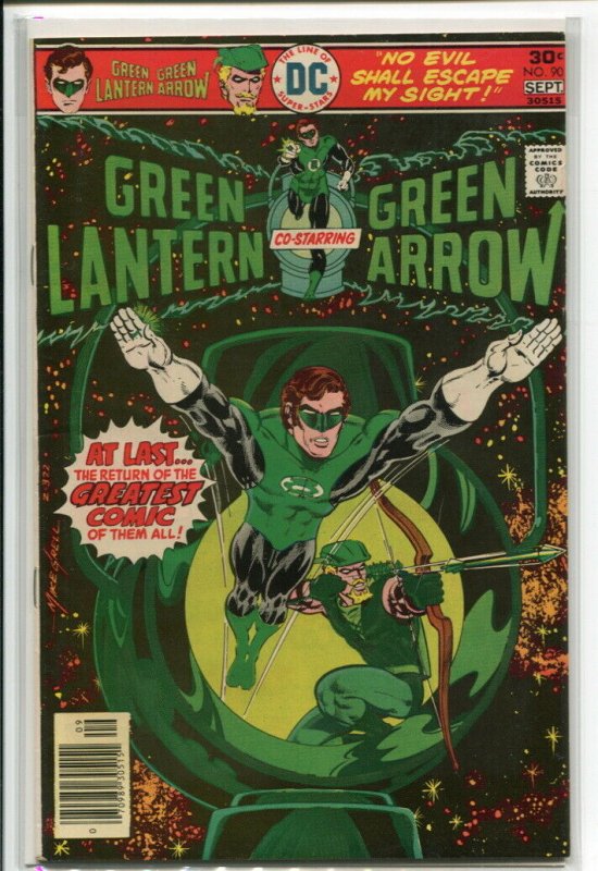 GREEN LANTERN & GREEN ARROW (1983 DC) #90 FN+ A09567