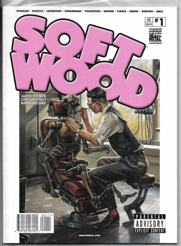 Soft Wood #1 Cedric Peyravernay Cvr (Heavy Metal, 2019) New/Sealed!