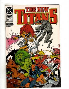 The New Titans #64 (1990) DC Comic Superman Flash OF7
