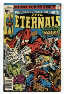 THE ETERNALS #14 1st appearance of COSMIC POWERED HULK