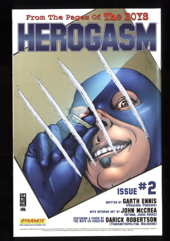 The Boys: Herogasm #1 NM- 9.2 1st Soldier Boy!