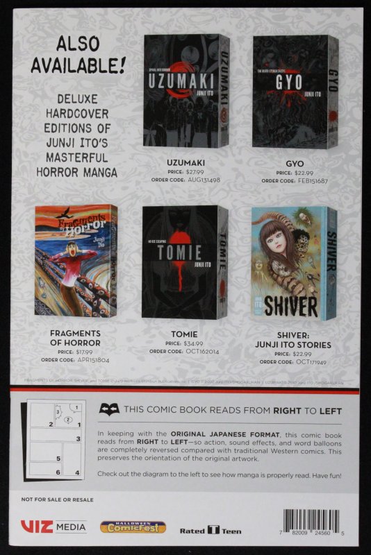 Frankenstein: Junji Ito Story Collection Halloween Comic Fest 2018 Edition (2...