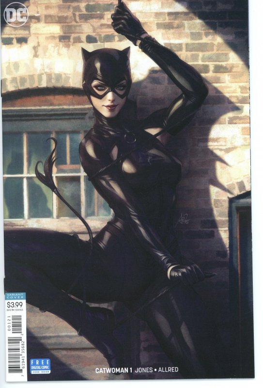 Catwoman 1  Artgerm Variant  9.0 (our highest grade)