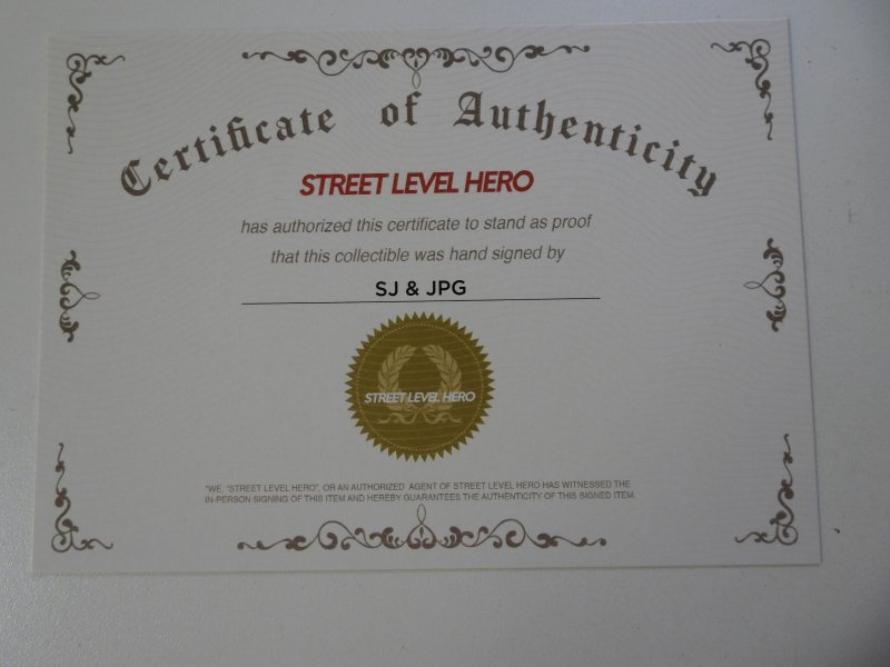 Ninja Funk #4 Variant Signed W/COA NM Condition