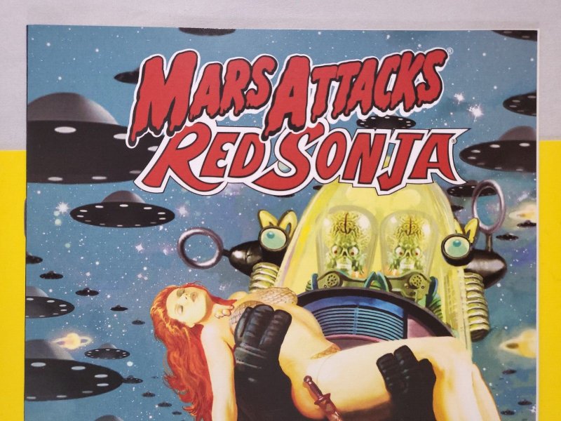 Mars Attacks Red Sonja #1 Arthur Suydam Cover C Variant 2020 Dynamite