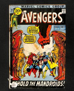 Avengers #94 Neal Adams!