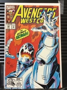Avengers West Coast #89 Direct Edition (1992)
