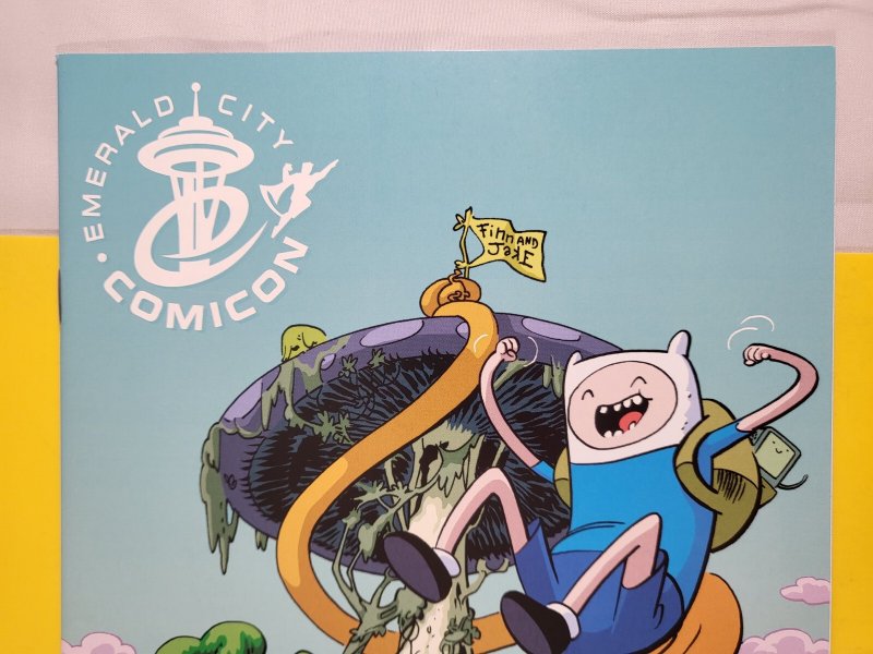 Adventure Time #1 Emerald City Comic Con Virgin Variant 2012 Kaboom
