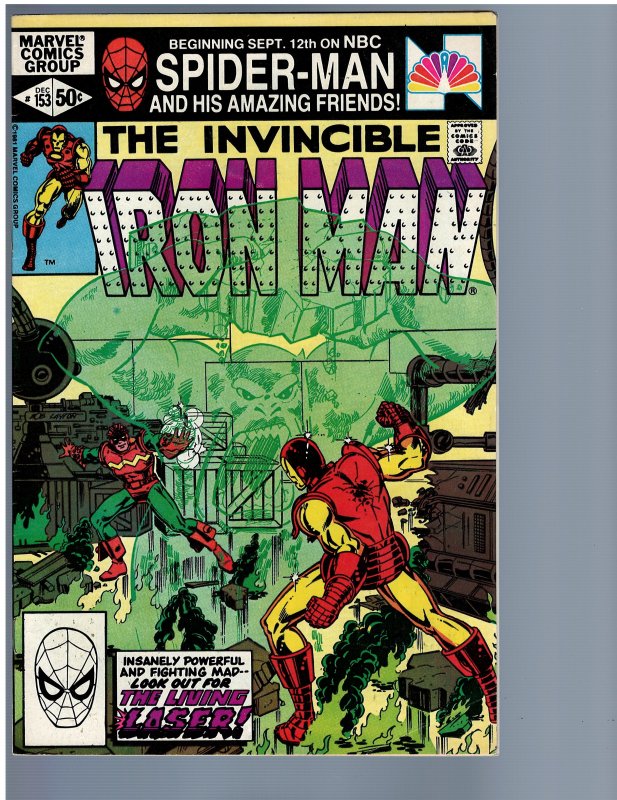 Iron Man #153 (1981) VF+