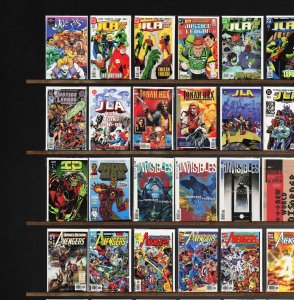 Huge Lot 150+ Comics with Batman, Backlash, Jla: Year One, Avengers & More!