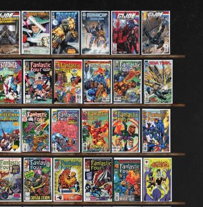 Huge Lot 150+ Comics with Fantastic Four, Ghost Rider, Speed Racer & More!