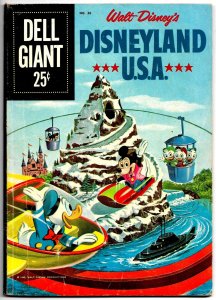 Disney's DISNEYLAND USA - DELL GIANT #30 (Jun1960) 6.0 FN 100 pgs!