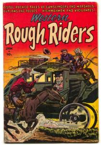 Western Rough Riders #2 1955- Golden Age VG/F 