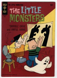 Little Monsters #9 April 1967 Gold Key  Like Frankenstein Family-Shadow Puppets 