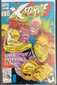 X-Force #12 Direct Edition (1992, Marvel) First Appearance of Crule. NM