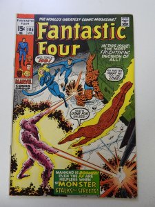 Fantastic Four #105 (1970) VG+ condition subscription crease
