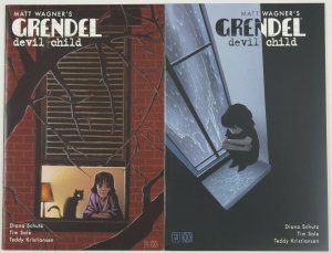 Grendel: Devil Child #1-2 VF/NM complete series - tim sale - dark horse comics
