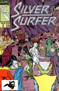 Silver Surfer #4 Direct Edition (1987) Silver Surfer