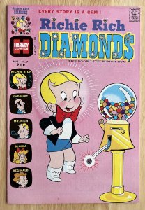 RICHIE RICH DIAMONDS 7 POOR LITTLE RICH BOY (1973) B8