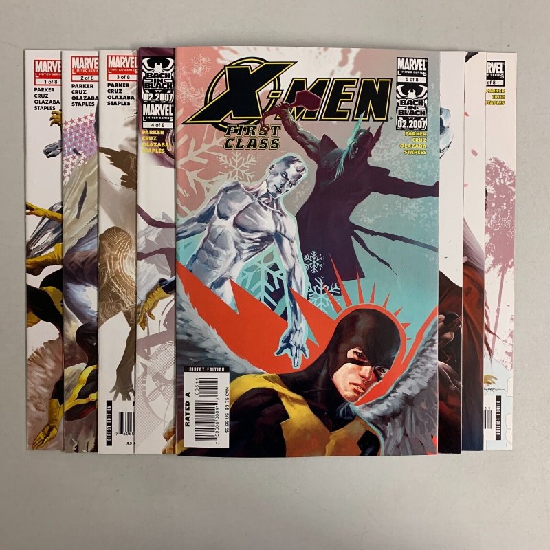 X-Men First Class #1-8 Set (Marvel 2006) 1 2 3 4 5 6 7 8 Jeff Parker (9.0+) 