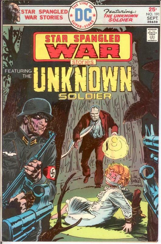 STAR SPANGLED WAR 191 FINE-VERY FINE Sept. 1975 COMICS BOOK