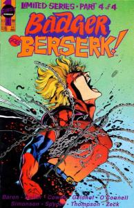 Badger Goes Berserk #4 FN; First | save on shipping - details inside