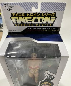 Wonder Woman Ame-Comi Heroine Series PVC Statue in box sealed DC Direct NIB 