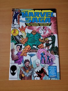 Marvel Saga #1 Direct Market Edition ~ NEAR MINT NM ~ 1985 Marvel Comics