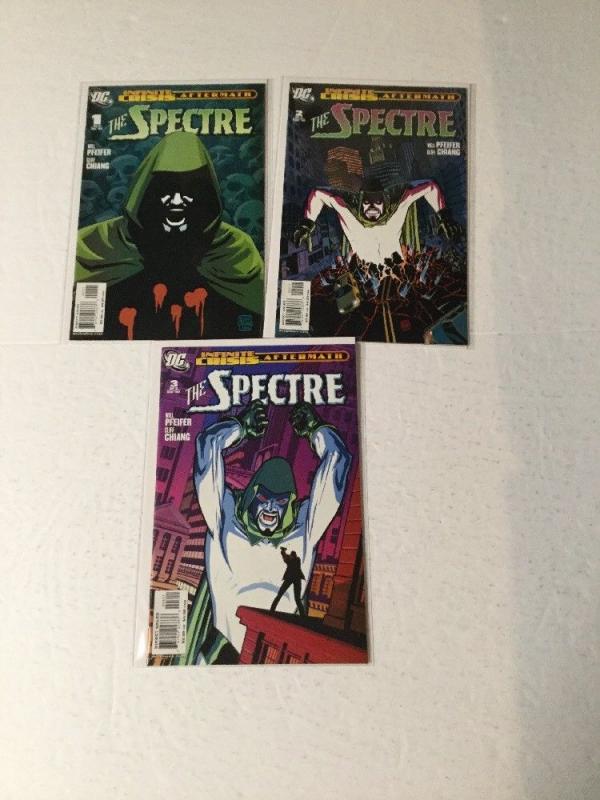 The Spectre Infinte Crisis Aftermath 1-3 Complete Series Nm Near Mint Ik