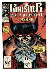 Punisher War Journal #6 Wolverine issue MARVEL NM-