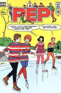 Pep #191 GD ; Archie | low grade comic March 1966 Ice Skating Cover