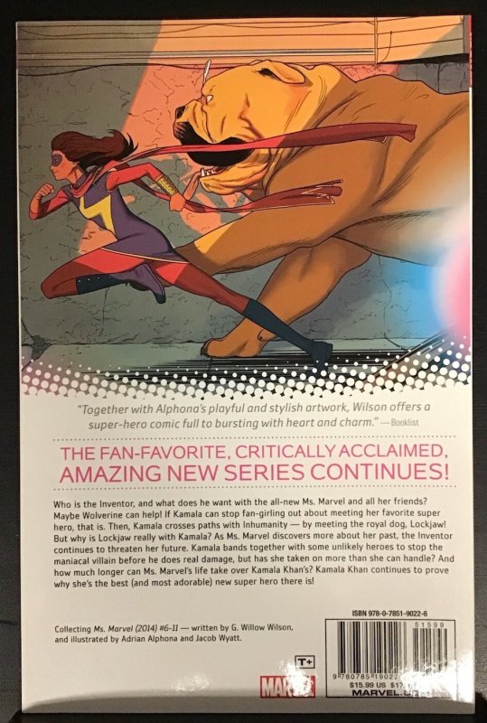 Marvel Comics MS. MARVEL: Generation Why 2nd TPB Printing 2016