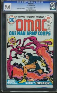 OMAC #4 (1975) CGC 9.6 NM+