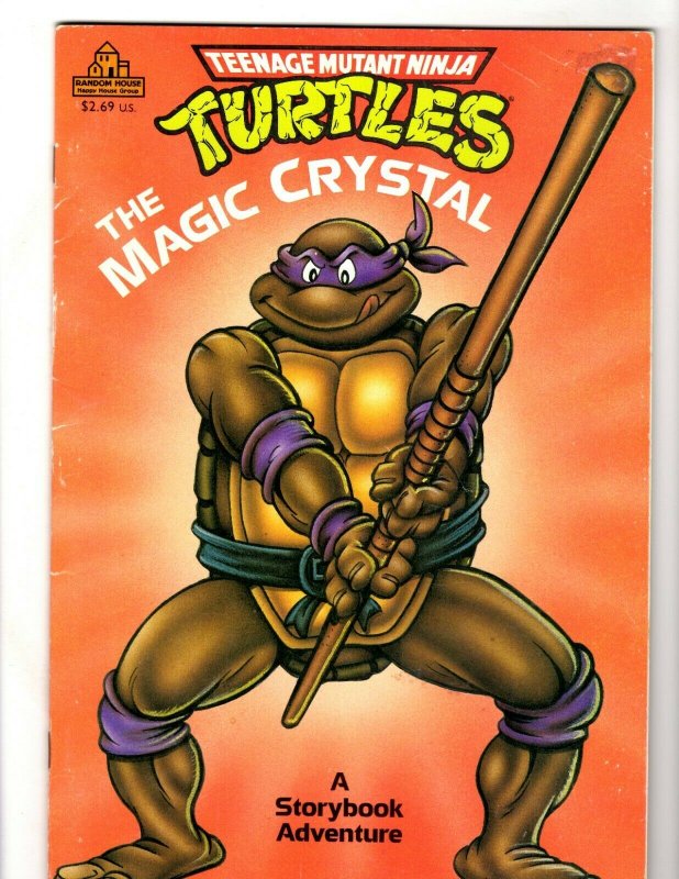 Teenage Mutant Ninja Turtles The Magic Crystal VINTAGE 1990 Random House Book