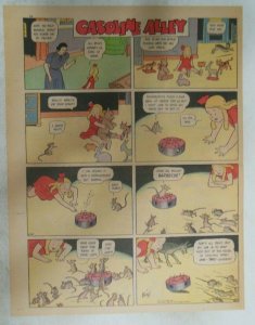 (39) Gasoline Alley Sunday Pages by Frank King from 1940 Size: 11 x 15 inches