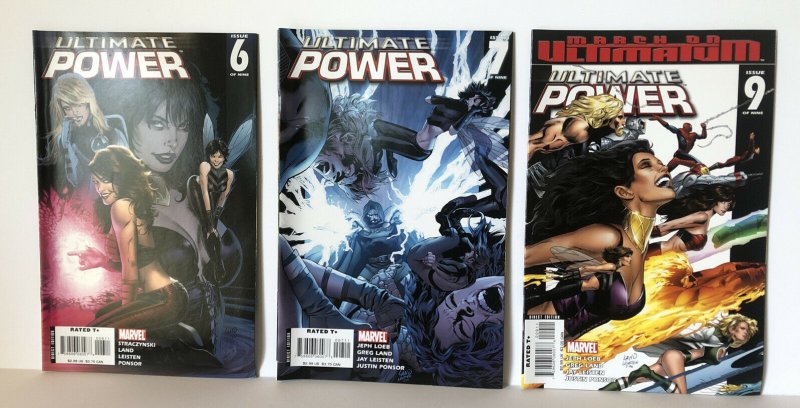 Ultimate Power #1-9 Plus Directors Cut Complete Set Lot Of 10