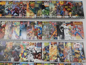 Huge Lot 190+ Comics W/ Venom, Ghost Rider, Spider-Man, Flash+ Avg Fine Cond!!