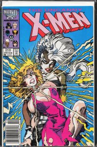The Uncanny X-Men #214 Newsstand Edition (1987) X-Men