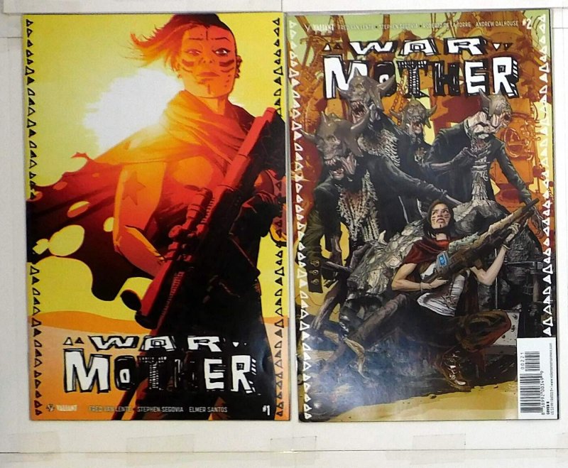 War Mother Lot of 2 #1 C, 2 B (2017) Valiant Comics Var 1st Print Comic Books