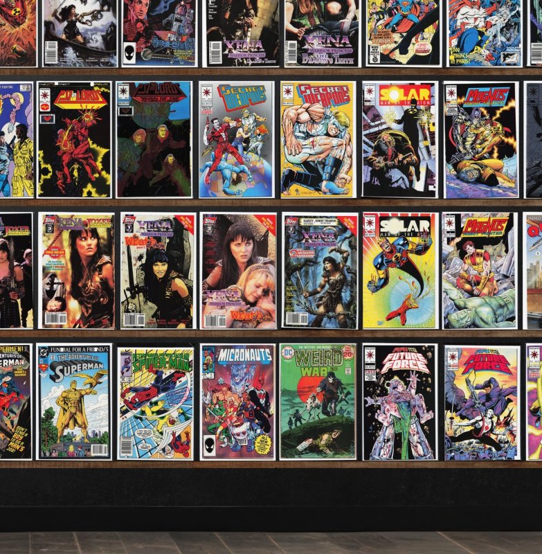 Huge Lot 150+ Comics with Magnus Robot Fighter & More!