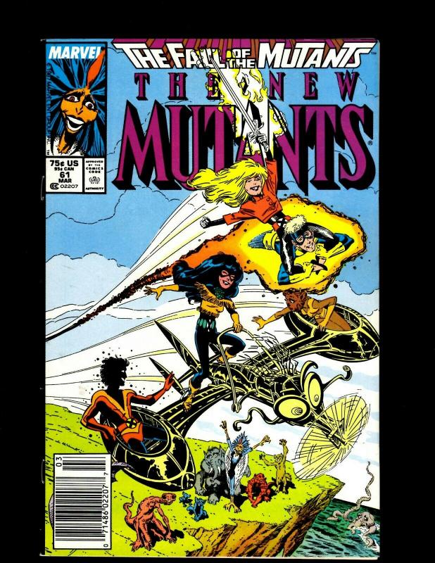 Lot of 11 New Mutants Marvel Comics #57 58 59 60 61 62 63 67 Annual 1 3 4 J412