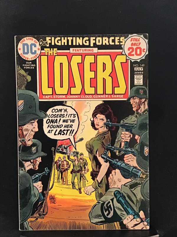 Our Fighting Forces #149 (1974) The Losers