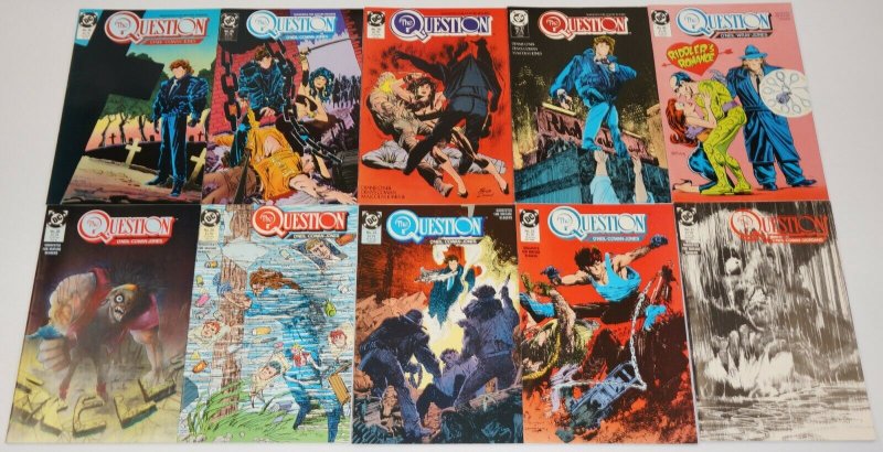 the Question #1-36 VF/NM complete series + (2) annuals + #37 - dc comics set 17