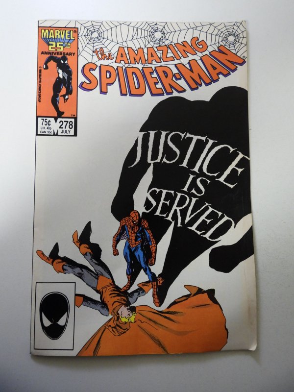 The Amazing Spider-Man #278 (1986) VG/FN Condition