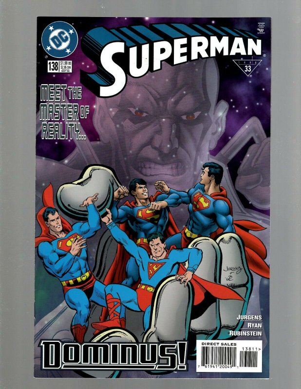 Lot of 12 Superman Comics #131 132 133 134 135 136 137 138 139 1 140 141 GK38