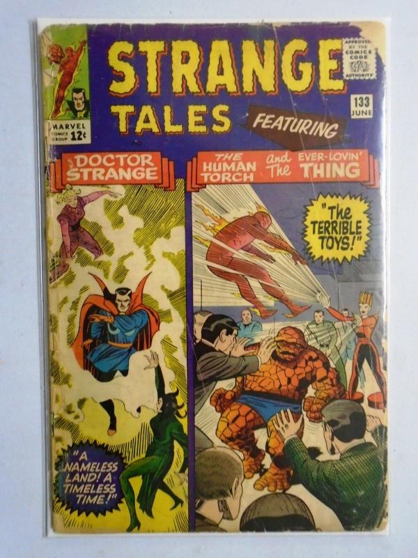 Strange Tales (1st Series) #133, Cover Split + Detached, Reader Copy (1965)