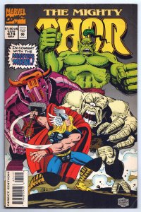 Mighty Thor #474 Masterprints Cards Included (Marvel, 1994) FN/VF