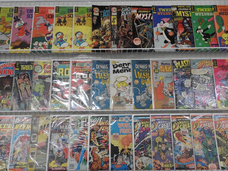 Huge Lot 130+ Comics W/ Uncle Scrooge, Marvel's Greatest Comics, +More! ...