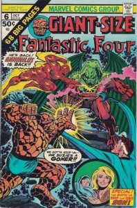 Giant-Size Fantastic Four   #6, Fine- (Stock photo)